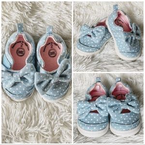 Wonder Nation Bow Infant Shoes